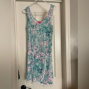 Lily Pulitzer skirt romper, size small